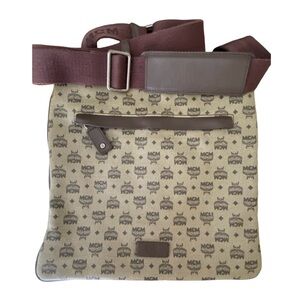 MCM Aren Visetos Monogram Crossbody Messenger Bag
